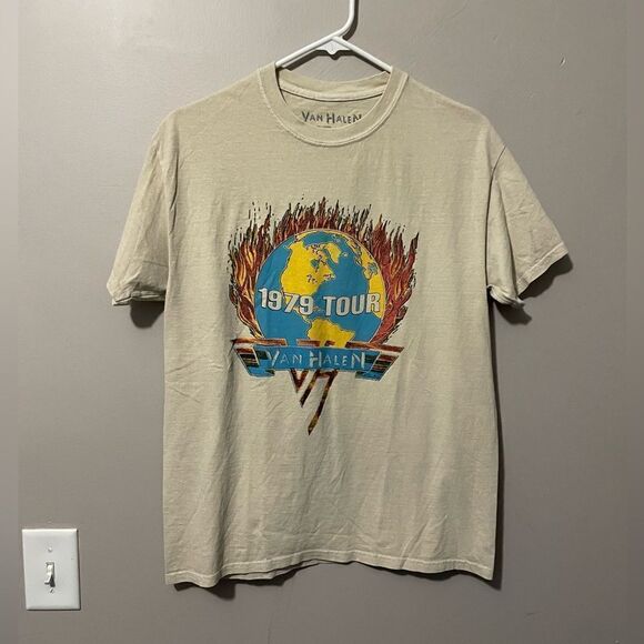 Van Halen 1979 world tour t-shirt - Picture 1 of 5